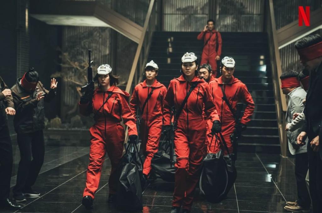 money heist korea